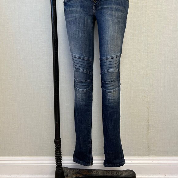 Women's Skinny Jeans in Blue - Picture 2 of 8